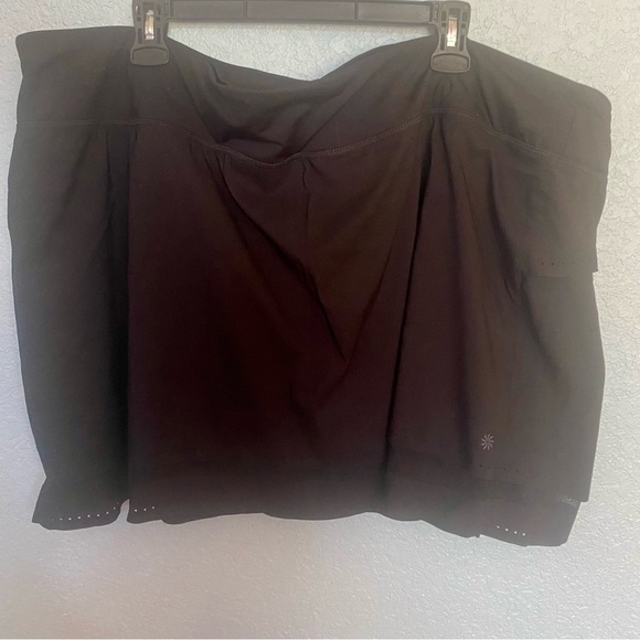 💙ATHLETA Laser Run Skirt/Skort-Black, size 2X - Picture 4 of 8